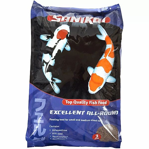 Velda Fischfutter SaniKoi Excellent All-Round 3 mm 10 l günstig online kaufen