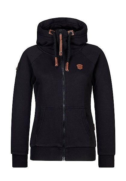 naketano Kapuzentop Brazzo Zip-Hoodie black günstig online kaufen