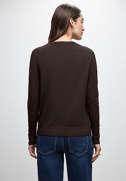 STREET ONE Strickpullover aus softem Materialmix günstig online kaufen