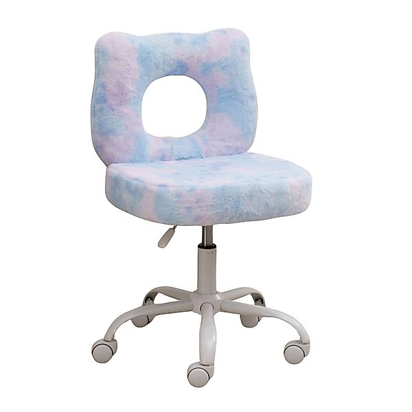 CHAIRUS Schreibtischstuhl Kinderdrehstuhl 360°, höhenverstellbar, Kunstfell günstig online kaufen