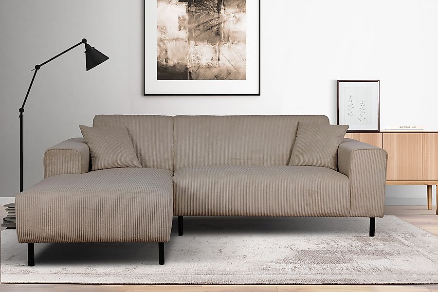 Home affaire Ecksofa ARROS L-Form mit günstig online kaufen