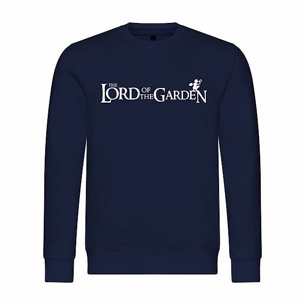 deinshirt Rundhalspullover Herren Pullover Lord of the Garden Mit Print Mot günstig online kaufen