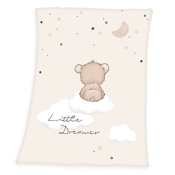 Babydecke Little dreamer Soft-Peachdecke 75/100 cm günstig online kaufen
