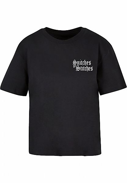 Miss Tee T-Shirt "Miss Tee Damen Snitches Get Stitches Tee" 1 Stk. tlg. günstig online kaufen