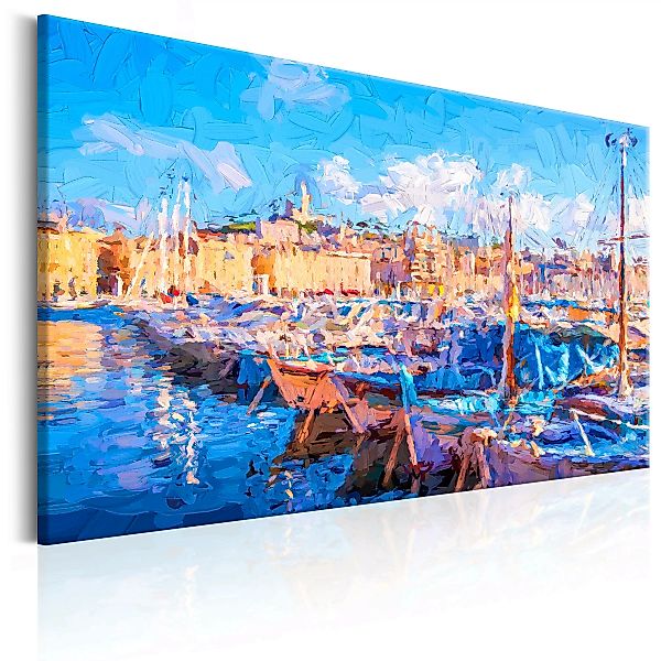 Wandbild - Blue Port günstig online kaufen