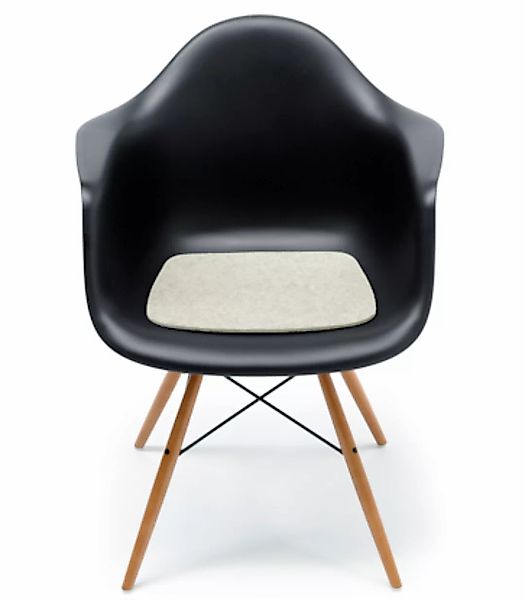 Sitzauflage aus Filz Eames Plastic Armchair graphit 08 günstig online kaufen