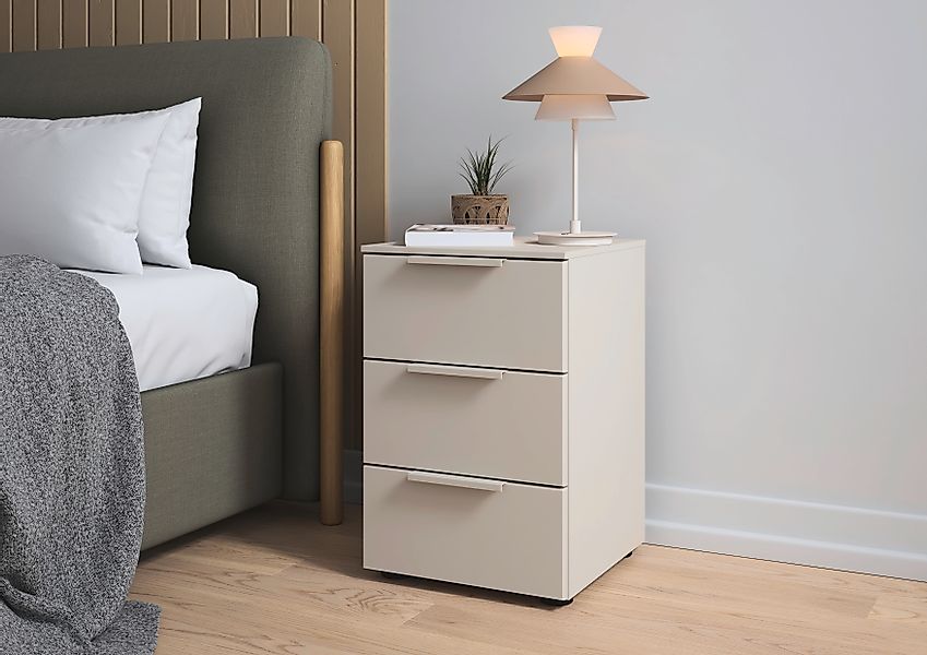 LeGer Home by Lena Gercke Nachtkommode »Serina«, mit 3 Schubkästen sowie ho günstig online kaufen