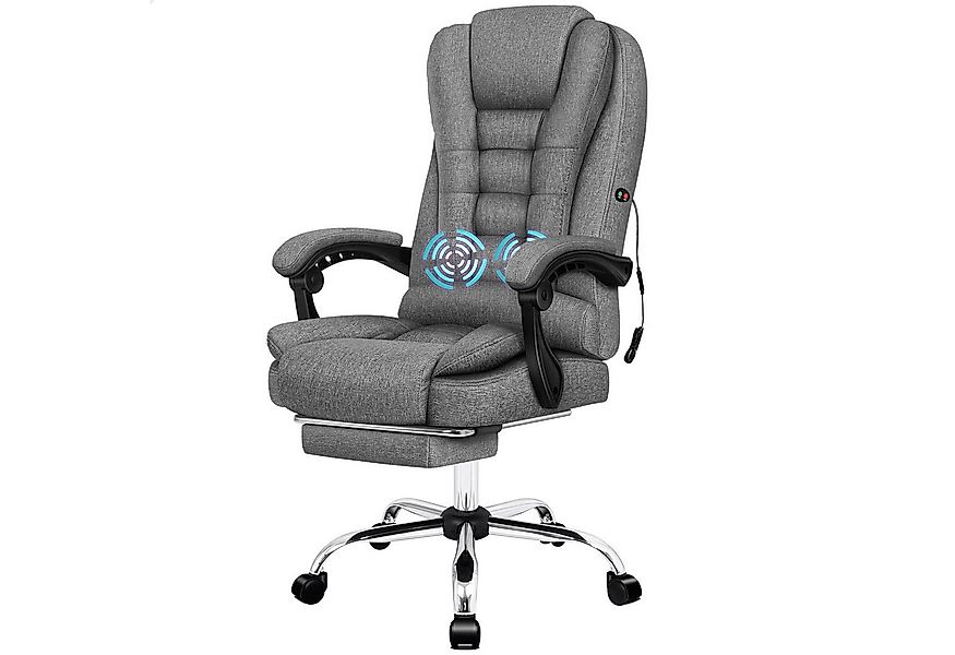 ALFORDSON Bürostuhl Gaming-Stuhl, Massage-Computerstuhl mit Wippfunktion, m günstig online kaufen