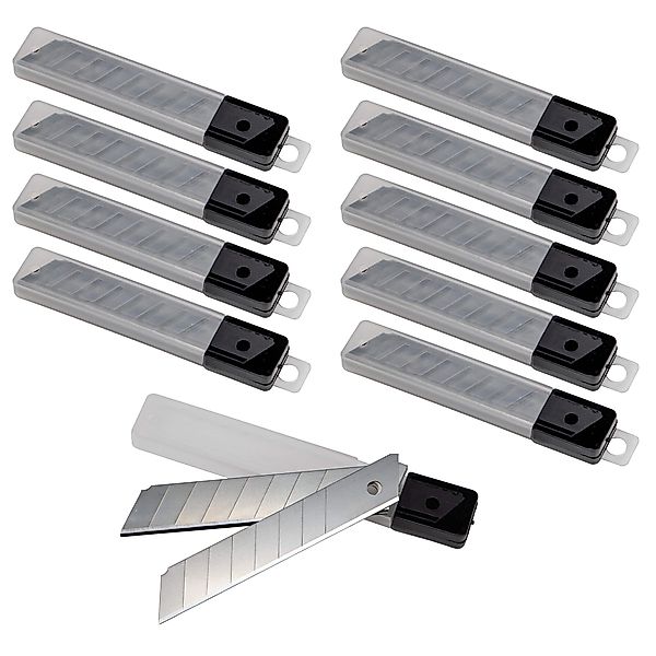 ChiliTec Cuttermesser Cuttermesser Ersatz Abbrechklingen 18mm günstig online kaufen