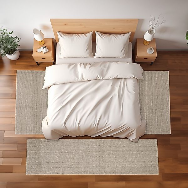SIMPEX24 Kurzflor-Bettumrandung Bordüre Design, Höhe 7 günstig online kaufen