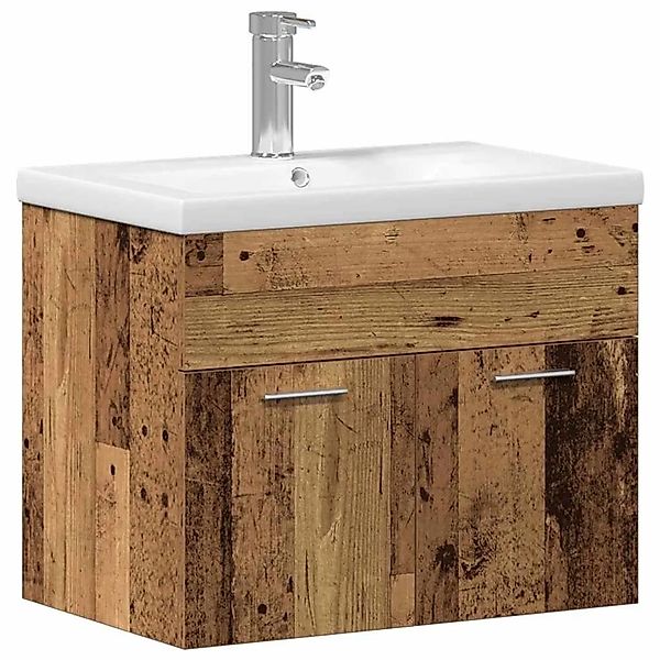 vidaXL Badezimmerschrank Altholz 60 x 38,5 x 46 cm Holzwerkstoff 3332534 günstig online kaufen