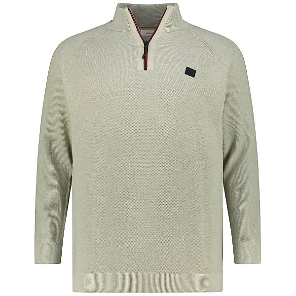 s.Oliver Strickpullover im Raglan-Stil Farbe lindgrün Größe: 5XL günstig online kaufen
