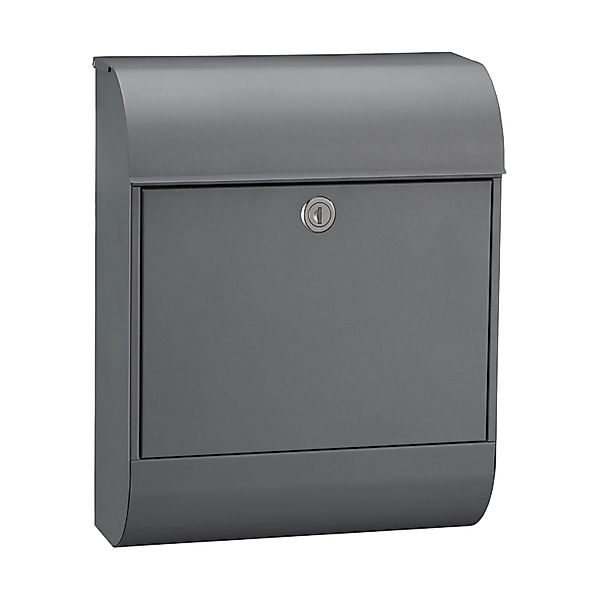 MEFA Briefkasten Pearl 872 Grau 45,3 cm x 35,7 cm x 17,3 cm günstig online kaufen