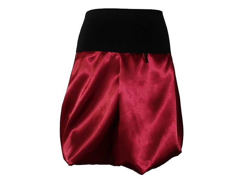 dunkle design Ballonrock Satin 51cm oder Mini 45cm Farbwahl elastischer Bun günstig online kaufen