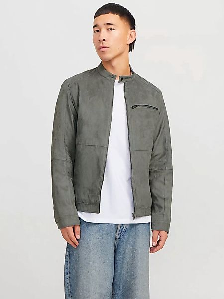 Jack & Jones Bikerjacke "JJEDYLAN mit wasserabweisender Funktion", ohne Kap günstig online kaufen