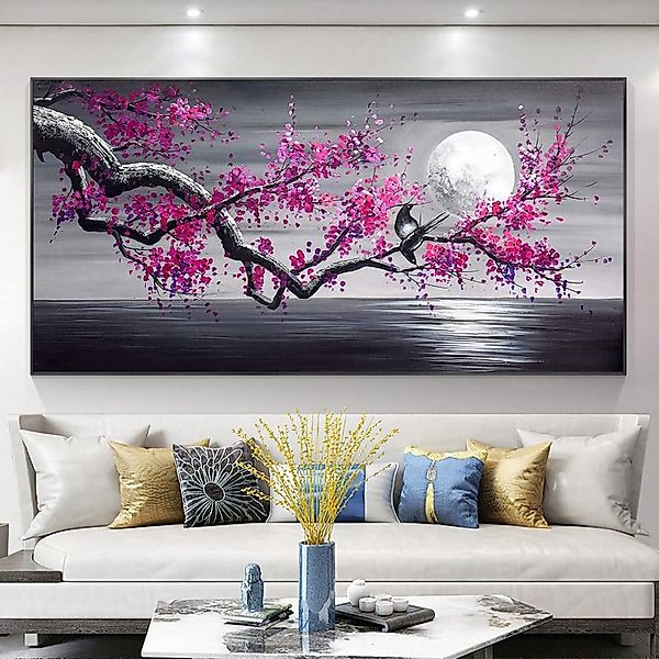 Trayosin XXL-Wandbild Diamond Painting Set Blumen günstig online kaufen