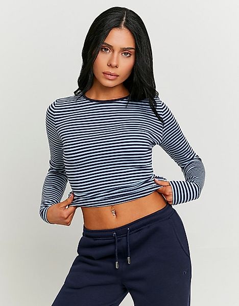 Tally Weijl Langarmshirt STSCOBELGI Baumwollmischung, Basic Longsleeve mit günstig online kaufen