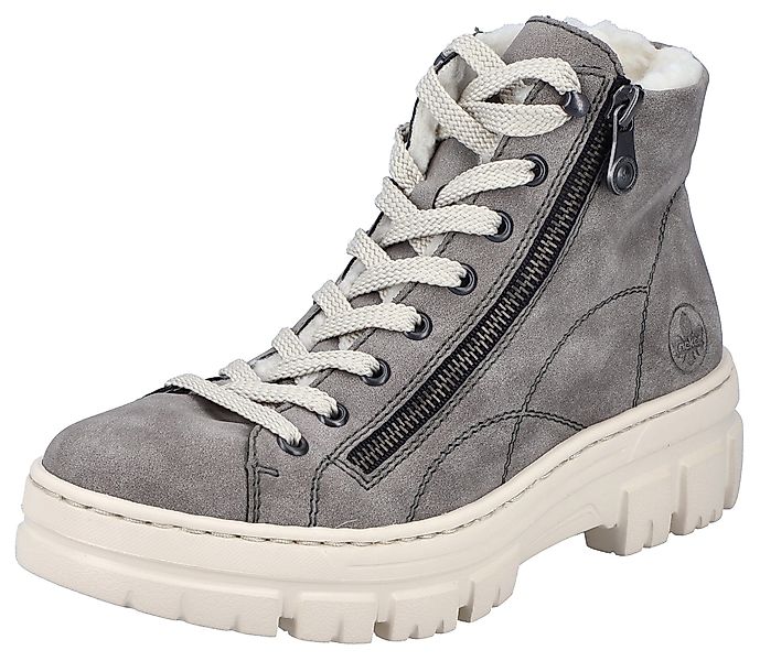 Rieker Winterboots Plateauboots, Schnürboots mit Reißverschluss günstig online kaufen