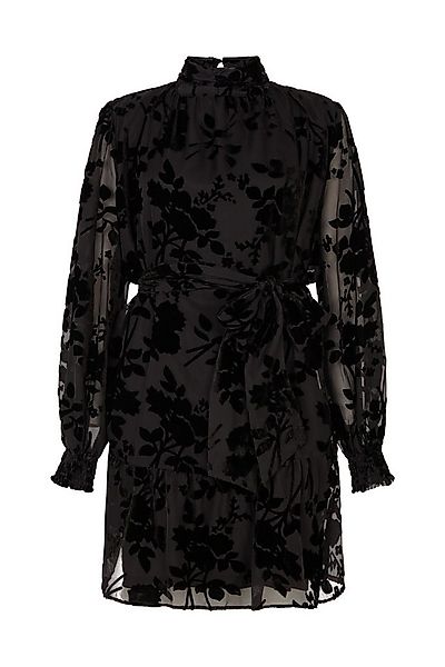 Lily and Lionel Midikleid Brezze High Neck Velvet Burnout Mini Dress Damen günstig online kaufen