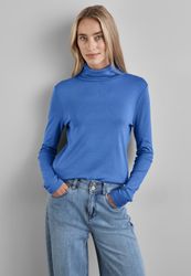 STREET ONE Langarmshirt im soften Baumwoll-Mix günstig online kaufen