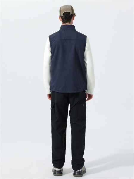 YOUTHUP Funktionsweste Herren Fleeceweste mit Stehkragen günstig online kaufen