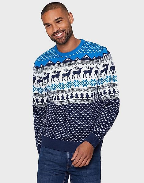 Threadbare Rundhalspullover Cambrian (1-tlg) mit tollem Winter-Muster günstig online kaufen