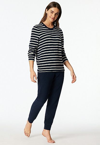 Schiesser Schlafanzug Casual Essentials (2 tlg) wärmende Frottee-Qualität, günstig online kaufen