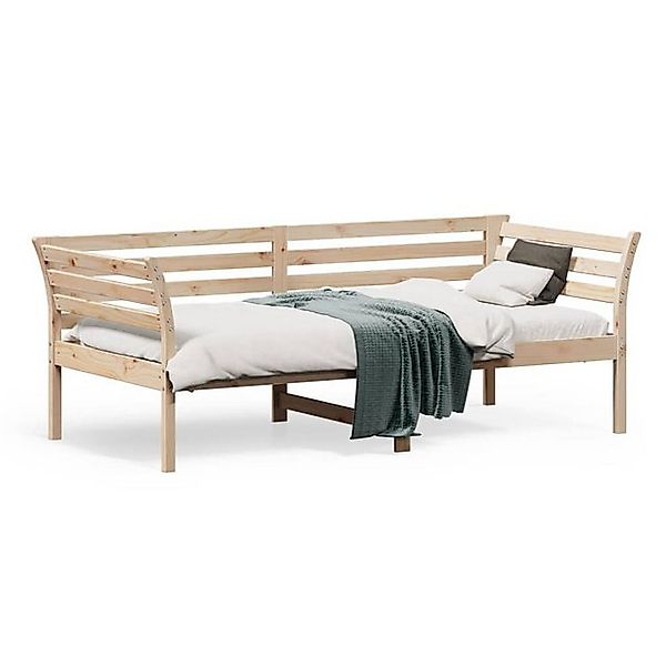 vidaXL Bett, Tagesbett 90x190 cm Massivholz Kiefer günstig online kaufen
