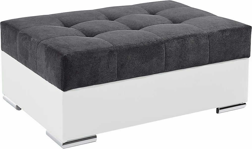 COLLECTION AB Polsterhocker "Josy, B: 97 cm" individuell zu kombinieren, Fe günstig online kaufen