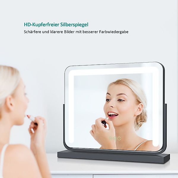 EMKE Schminkspiegel Schminkspiegel LED Kosmetikspiegel Tischspiegel günstig online kaufen
