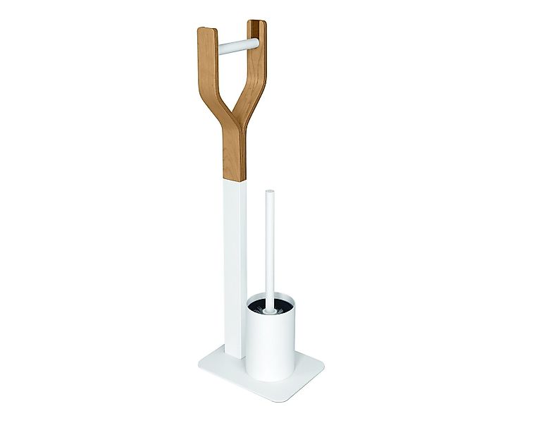 Libaro Toilettenpapierhalter stehend mit Toilettenbürste TRIEST günstig online kaufen