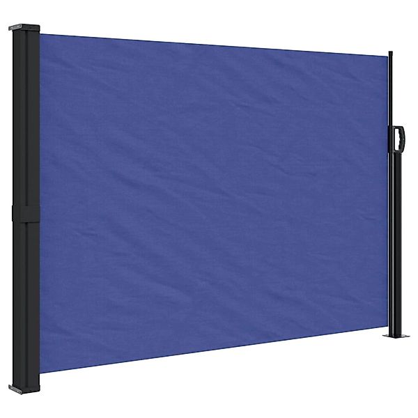 furnicato Seitenmarkise Ausziehbar Blau 140x300 cm günstig online kaufen