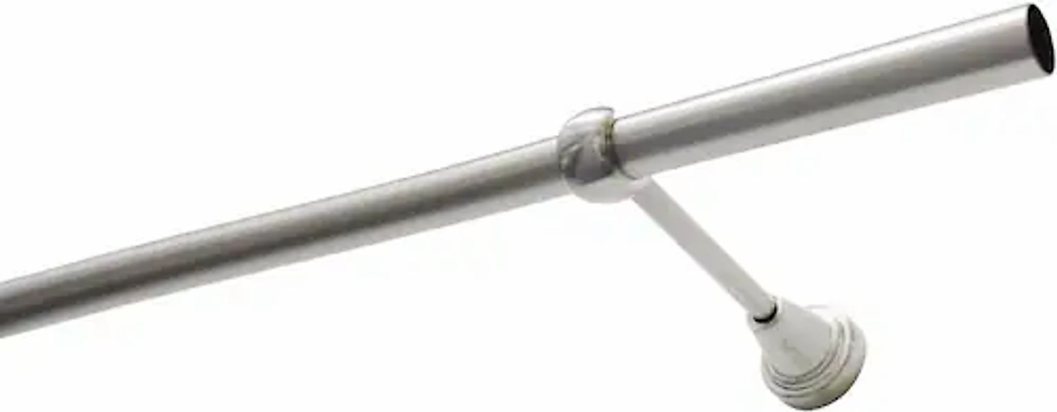 GARDINIA Gardinenstange »Set Metall«, 1 läufig-läufig, Fixmaß, 1-Lauf günstig online kaufen