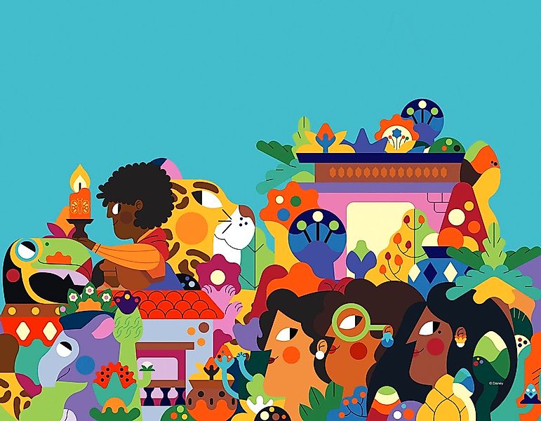 Komar Leinwandbild "Encanto Colours of Columbia - Größe 30 x 40 cm", Disney günstig online kaufen