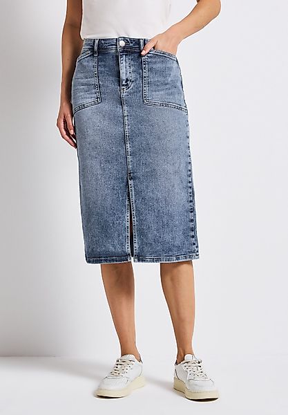 STREET ONE Jeansrock, High Waist günstig online kaufen