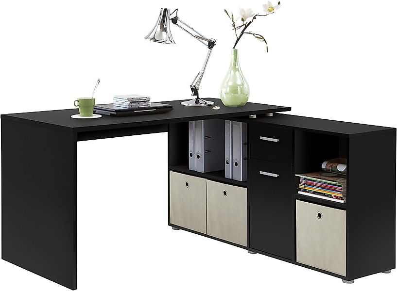 FMD Eckschreibtisch Lex, Schreibtisch / Sideboard, günstig online kaufen