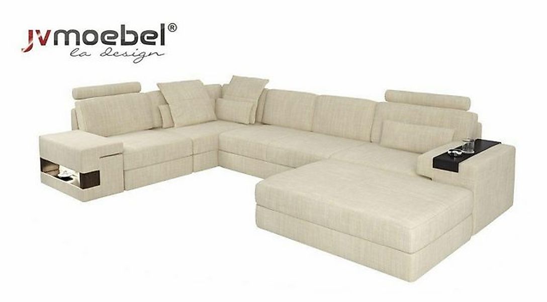 JVmoebel Ecksofa Textilsofa L-Form Sofa Möbel Wohnzimmer Ecke Design Modern günstig online kaufen