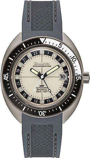 Bulova Automatikuhr Oceanographer GMT 98B407, Armbanduhr, günstig online kaufen
