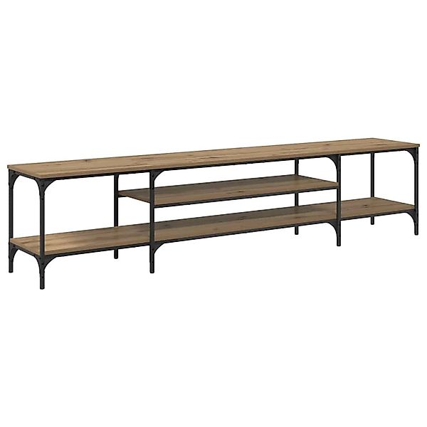 vidaXL TV-Schrank Artisan-Eiche 201 x 35 x 45 cm Verbundholz und Eisen 8813 günstig online kaufen