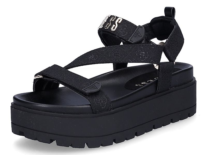 Guess Guess Damen Sandale Fetta schwarz Sandale günstig online kaufen