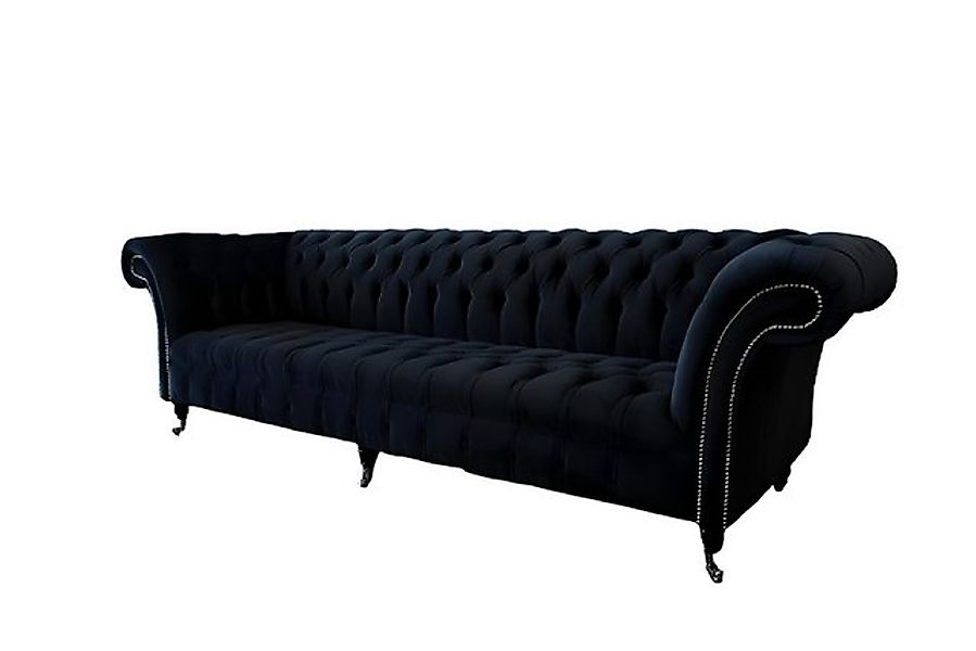 Xlmoebel Sofa Luxuriöse Viersitzer Chesterfield-Stoffcouch-Garnitur in XXL- günstig online kaufen