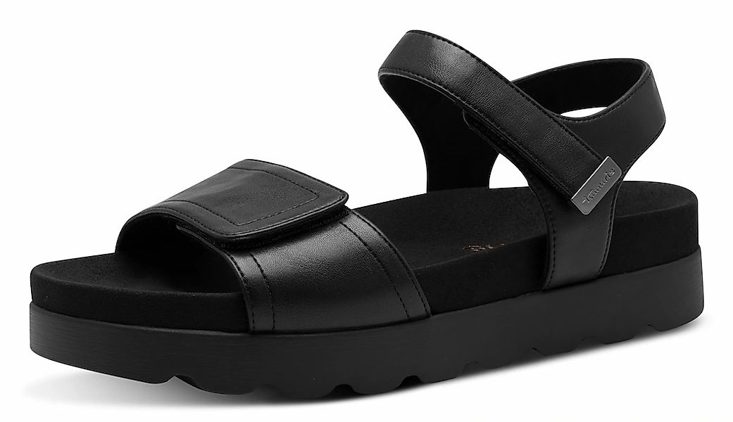 Tamaris Keilsandalette, Plateau, Sommerschuh, Riemchensandale mit Klettvers günstig online kaufen