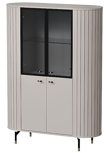 Compleo Standvitrine mit Glastüren, 4 türen, günstig online kaufen