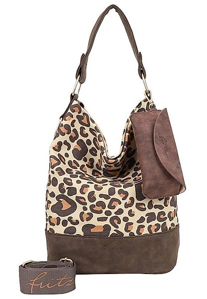Fritzi aus Preußen Henkeltasche Izzy07 Leo Camel, aus robustem Canvas günstig online kaufen