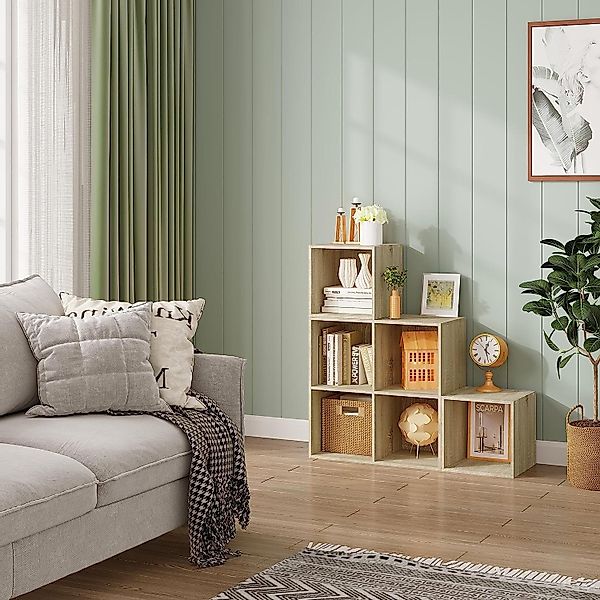 Woltu Bücherregal, 1-tlg., Würfelregal Schrank mit günstig online kaufen