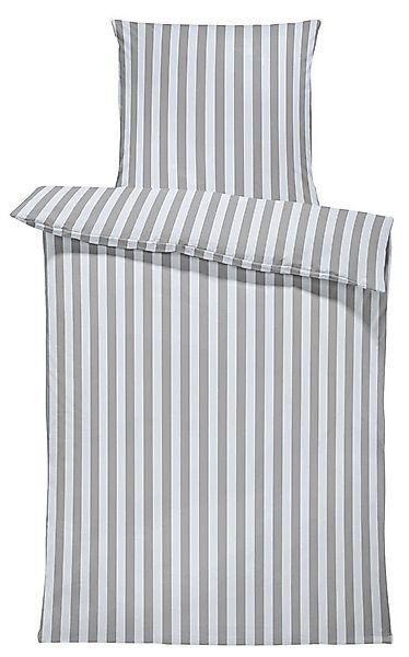 One Home Bettwäsche Gestreift, Jersey, 2 teilig, Streifen elegant, kuscheli günstig online kaufen