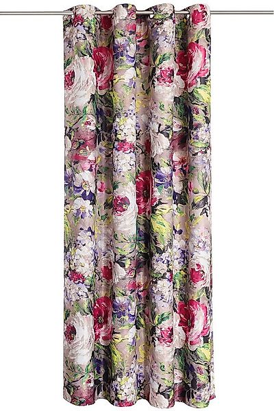 Joyswahl Vorhang (1 St), Ösen, blickdicht, vintange Blumen Muster günstig online kaufen