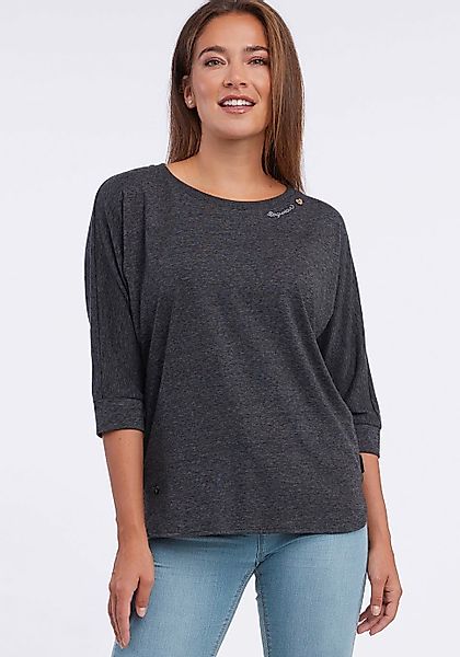 Ragwear 3/4-Arm-Shirt "SHIMONA CORE", abgerundeter Saum und modische 3/4 Är günstig online kaufen