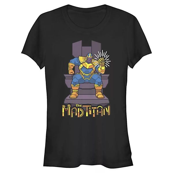 Marvel - Avengers - Thanos Titan Throne - Frauen T-Shirt günstig online kaufen