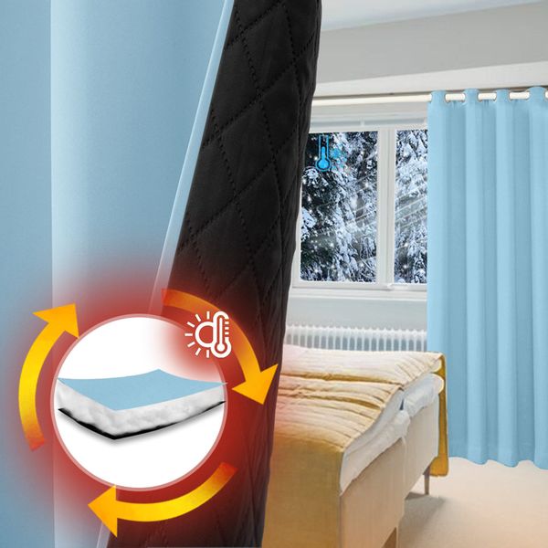 Jibenhome Outdoorgardine Outdoor Vorhang Wetterfest Wärmeisolierend günstig online kaufen